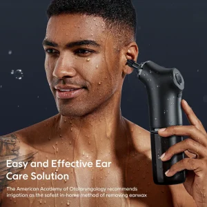 4 Pressure Modes Electric Ear Cleaner Kit  EarWax Removal Health Care Water Irrigation Ear Washer for Adults Child Ear Cleaner