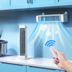 Eary Wall Mounted Silent Fan Office Home Air Cooler Strong Wind Wall Hanging Fan